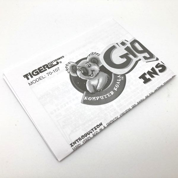 [Used] Giga Pets Computer Koala in Box Tiger Electronics 1997