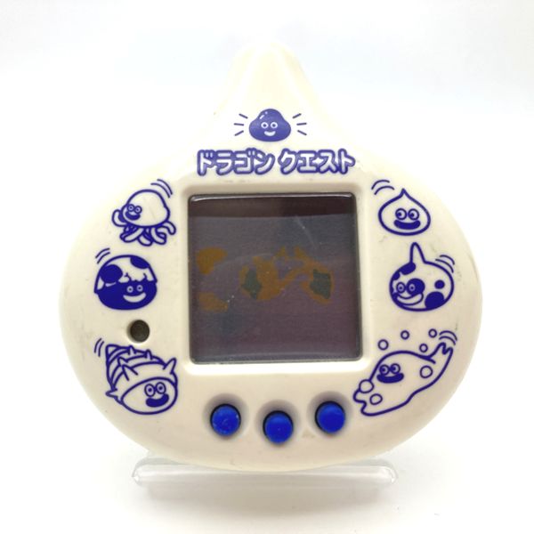 [Used] Arukundesu White Dragon Quest Slime Virtual Pet Pedometer Enix in Box