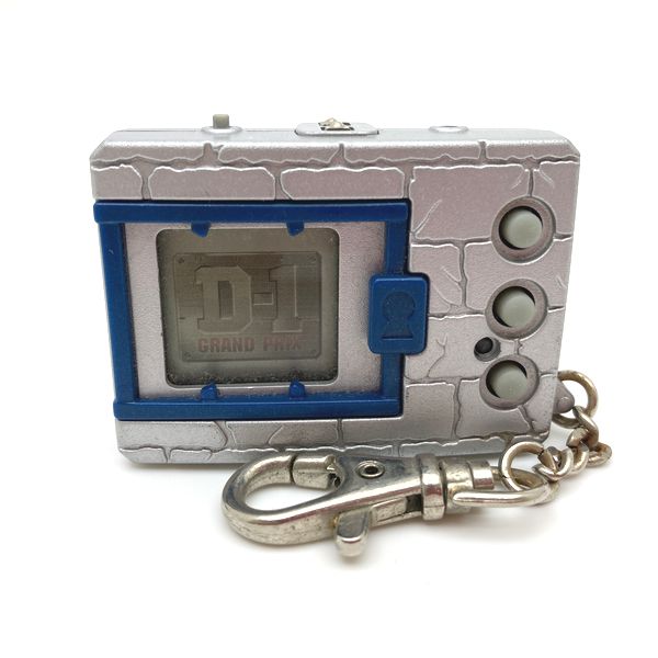[Used] Digital Monster Ver. 4 D-1 Special Silver / Blue No Box Bandai Japan Digimon RARE