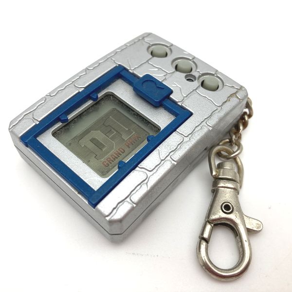[Used] Digital Monster Ver. 4 D-1 Special Silver / Blue No Box Bandai Japan Digimon RARE