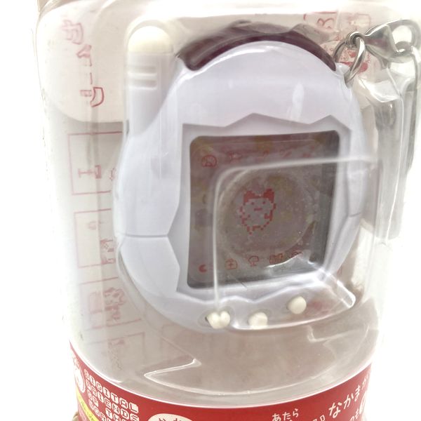 [Usado] Ketai Kaitsu TamaGotchi Akai Red Series Todo blanco en caja Bandai Japón