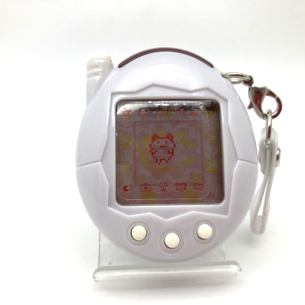 [Usado] Ketai Kaitsu TamaGotchi Akai Red Series Todo blanco en caja Bandai Japón