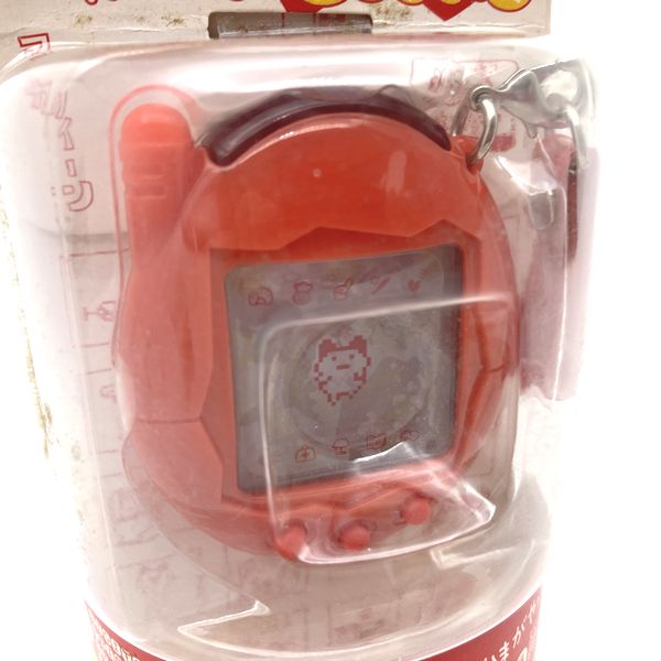 [Used] Ketai Kaitsu TamaGotchi Akai Red Series All Red in Box Bandai Japan