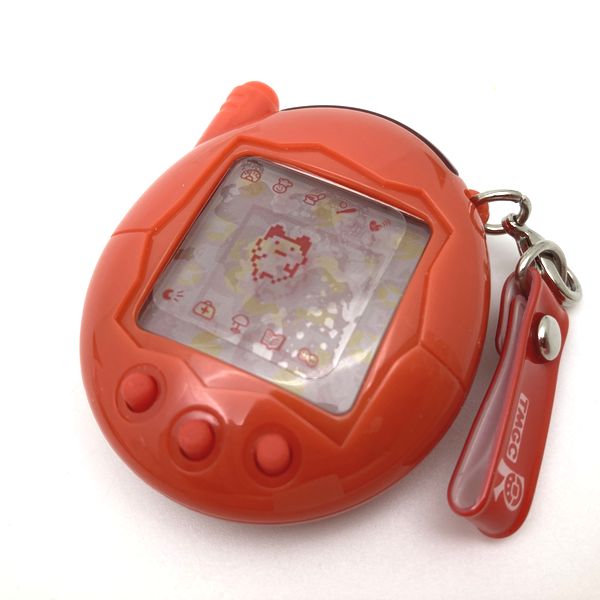 [Used] Ketai Kaitsu TamaGotchi Akai Red Series All Red in Box Bandai Japan