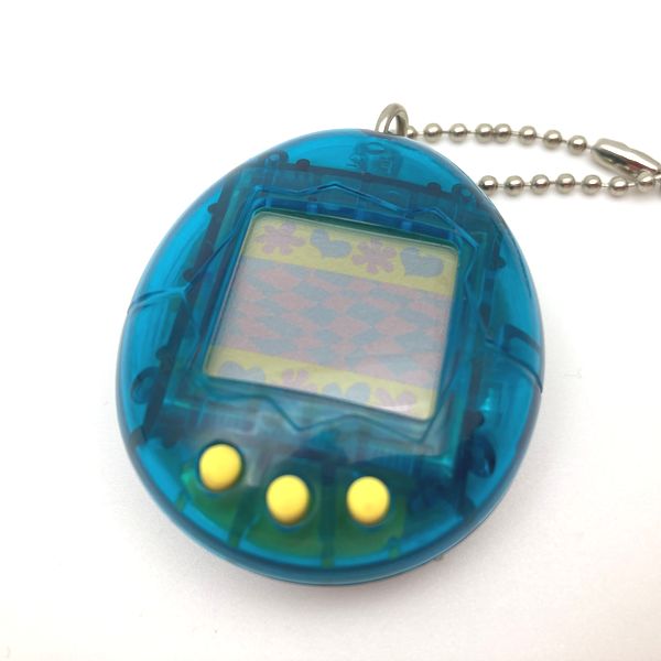 [Usado] Tamagotchi Original Azul Transparente Sin Caja Bandai Modelo Inglés 1996-1997