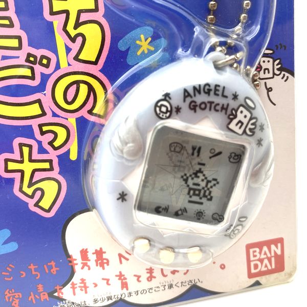 [Usado] Tenshitchi no Tamagotchi Angelgotchi Pearl Blue en caja 1997 Bandai