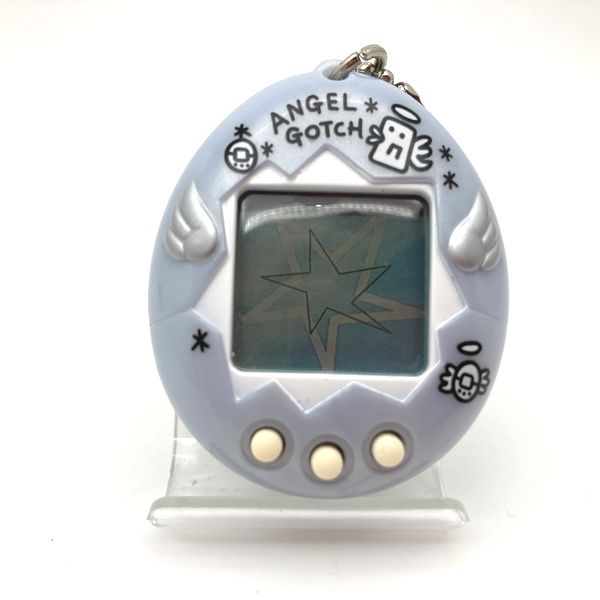 [Usado] Tenshitchi no Tamagotchi Angelgotchi Pearl Blue en caja 1997 Bandai