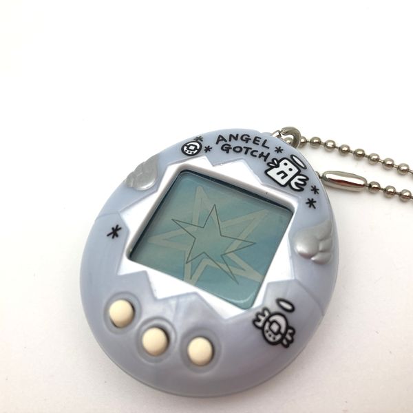 [Usado] Tenshitchi no Tamagotchi Angelgotchi Pearl Blue en caja 1997 Bandai
