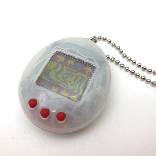 [Gebraucht] Shinshu Hakken Tamagotchi Milky White No Box Bandai Japan
