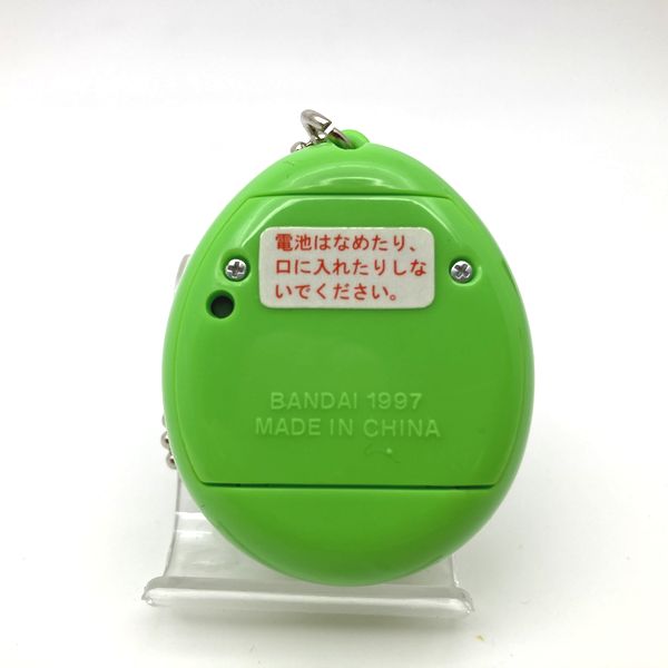 [Used] Original Tamagotchi Light Green/Yellow No Box Bandai English Model 1996-1997