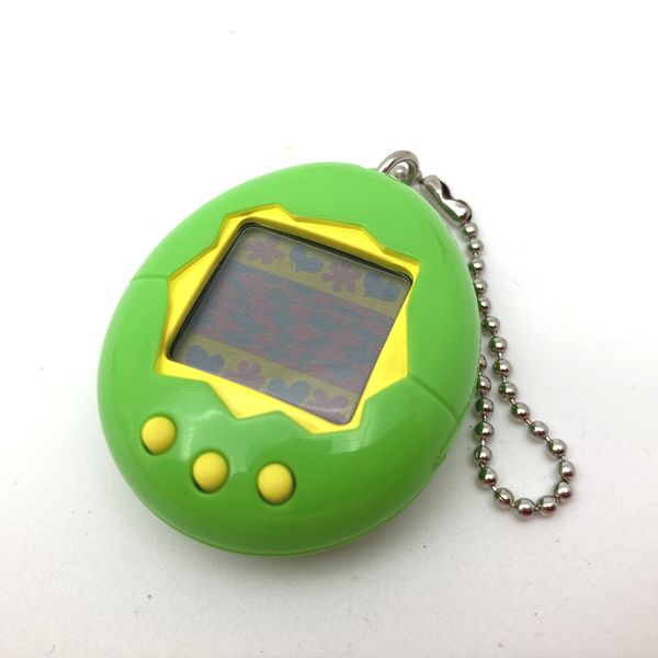 [Gebraucht] Original Tamagotchi Hellgrün/Gelb Keine Box Bandai Englisches Modell 1996-1997
