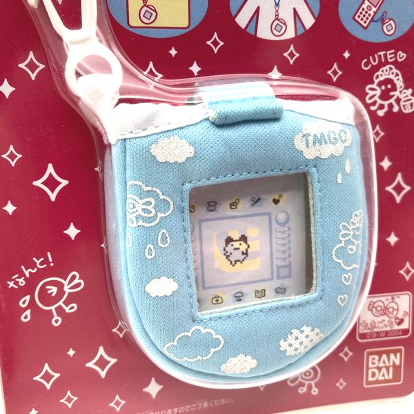 [NEW] Tamagotchi Ketama Pocket -Blue Cover Case for Ketai Kaitsu Bandai
