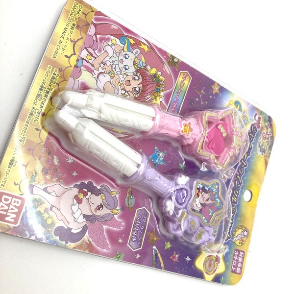 [Usado] Star Twinkle Precure Osewashitefuwa Twinkle Book con palo Bandai Japón en caja