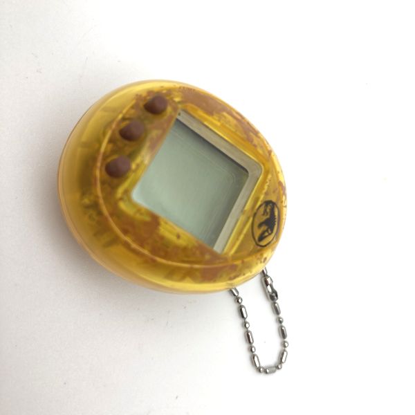 [Used] JURASSIC WORLD TAMAGOTCHI - Dinosaur Amber ver. in Box 2022 Bandai Japan 2