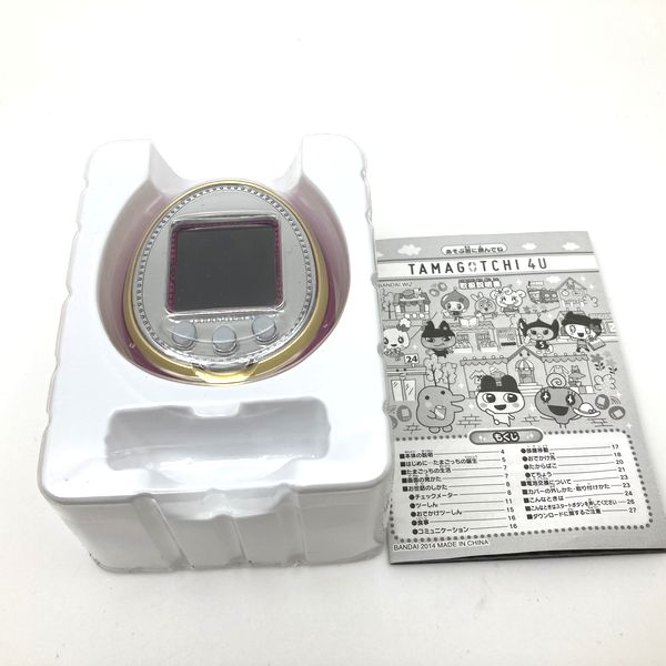 [Used] Tamagotchi 4U - Pink in Box 2014 Bandai Japan