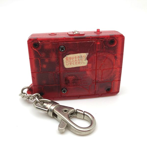 [Usado] Digital Monster Ver. 4 Clear Red Sin caja Bandai Japón 1998 Digimon