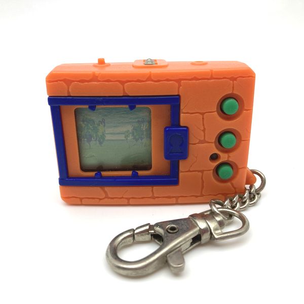 [Used] Digital Monster Ver. 3 Orange No Box Bandai Japan 1998 Digimon