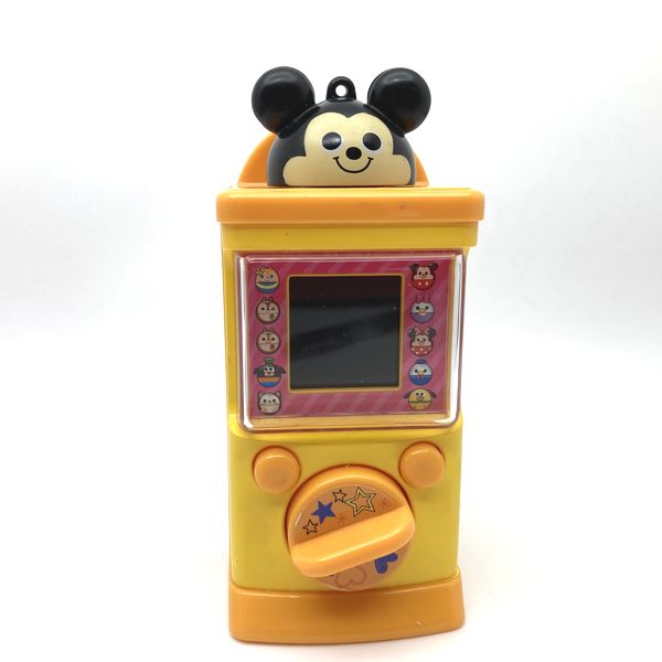 [Used] Disney Magical Gacha Code - Pop Yellow Mickey Mouse in Box Takara Tomy 2016 Japan