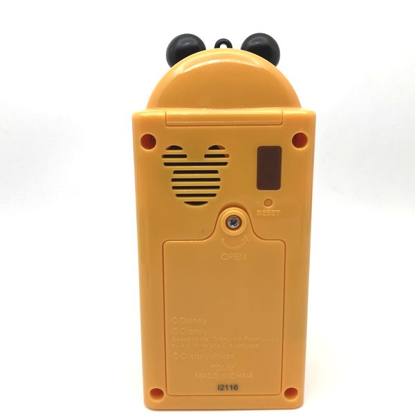 [Used] Disney Magical Gacha Code - Pop Yellow Mickey Mouse in Box Takara Tomy 2016 Japan