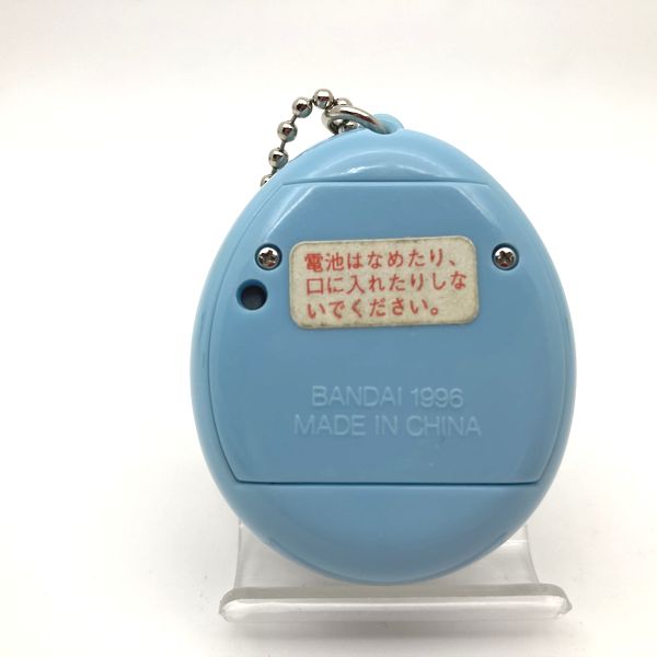 [Used] Shodai Tamagotchi Light Blue No Box Bandai Japan