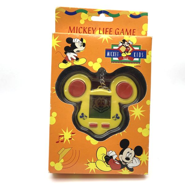 [Used] Mickey Life Game - Yellow in Box Disney
