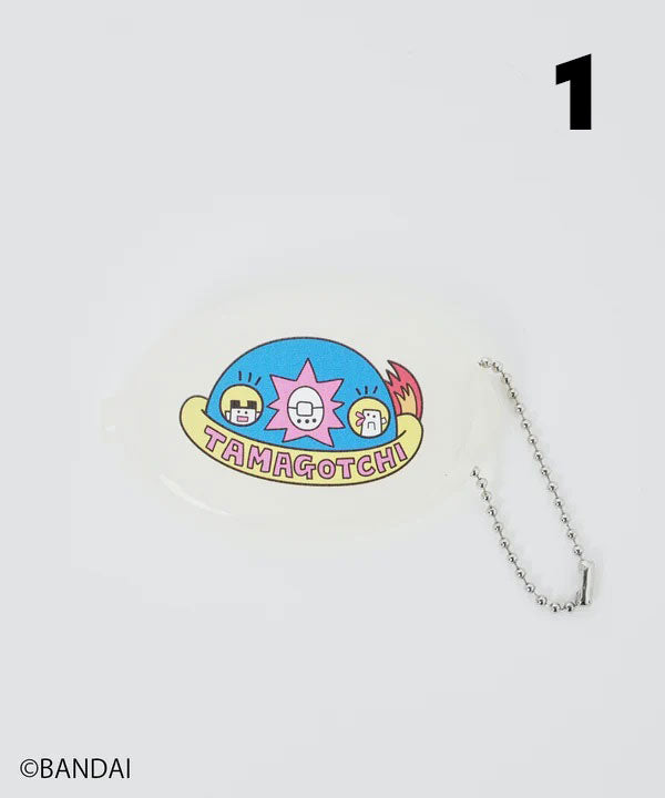 [Clearance]#[NEW] Tamagotchi Characters Designed Rubber Coin Case WEGO Japan [APR 2023]