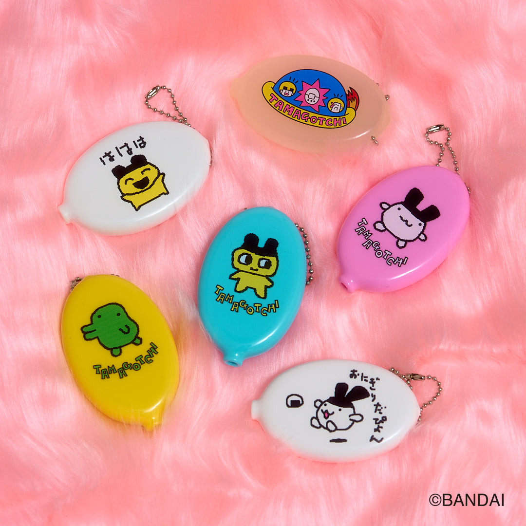 [Clearance]#[NEW] Tamagotchi Characters Designed Rubber Coin Case WEGO Japan [APR 2023]