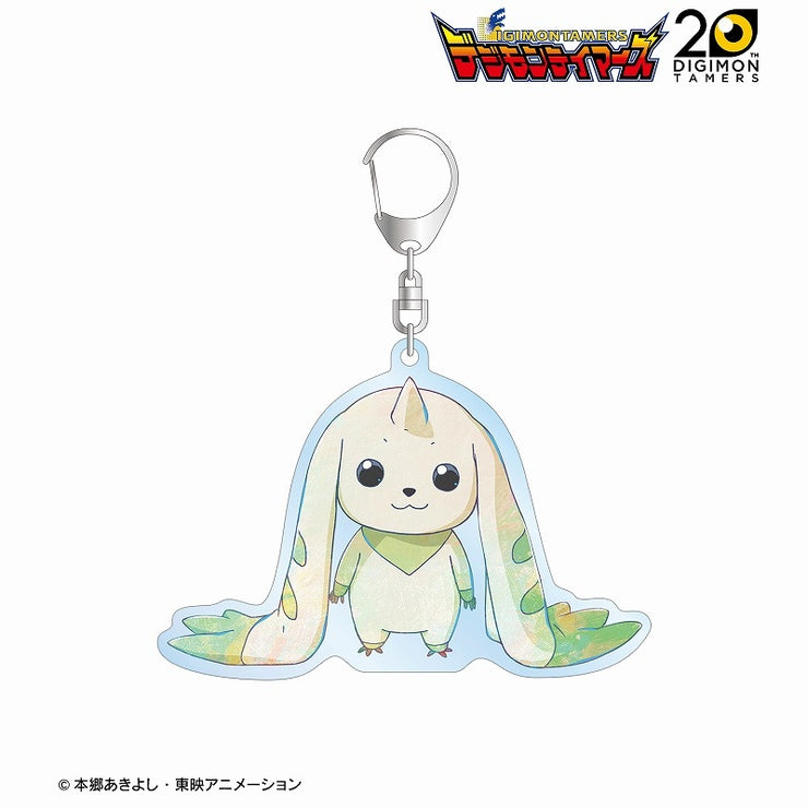 NEW] Digimon Tamers Big Acrylic Key Chain Strap -Terriermon 2022